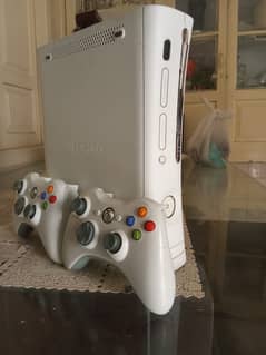 Xbox 360 (JTag) With 2 Battery Controllers For Sale