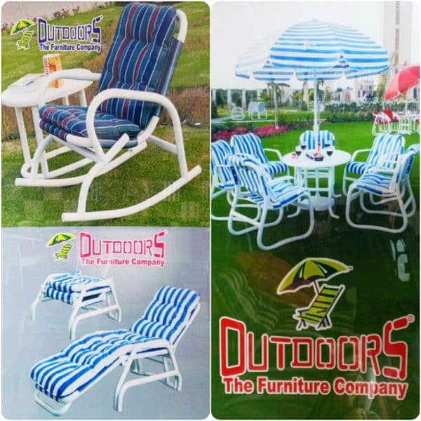 Round Dining Table/Dining UPVC chairs/restaurants furniture/Lawn chair 0