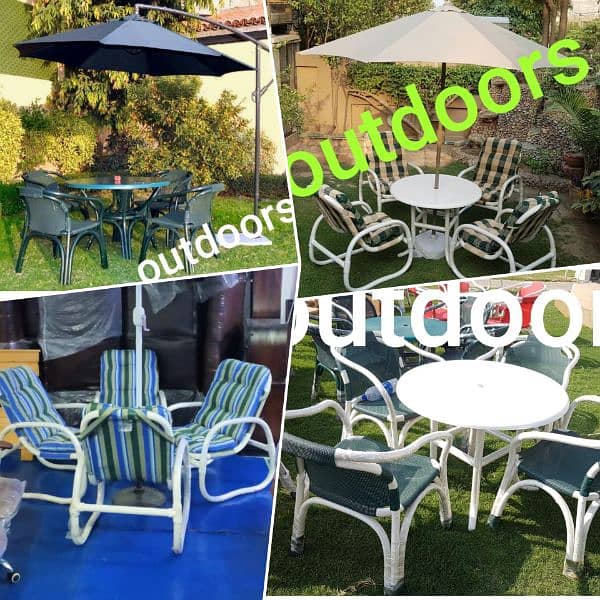 Round Dining Table/Dining UPVC chairs/restaurants furniture/Lawn chair 4