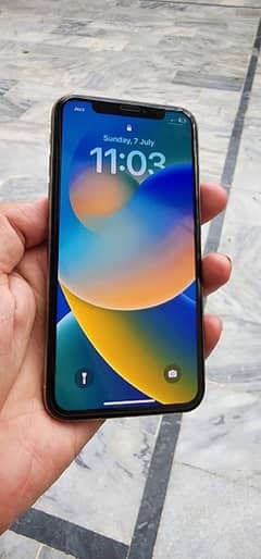 Iphone X 256 GB PTA Approved good condition