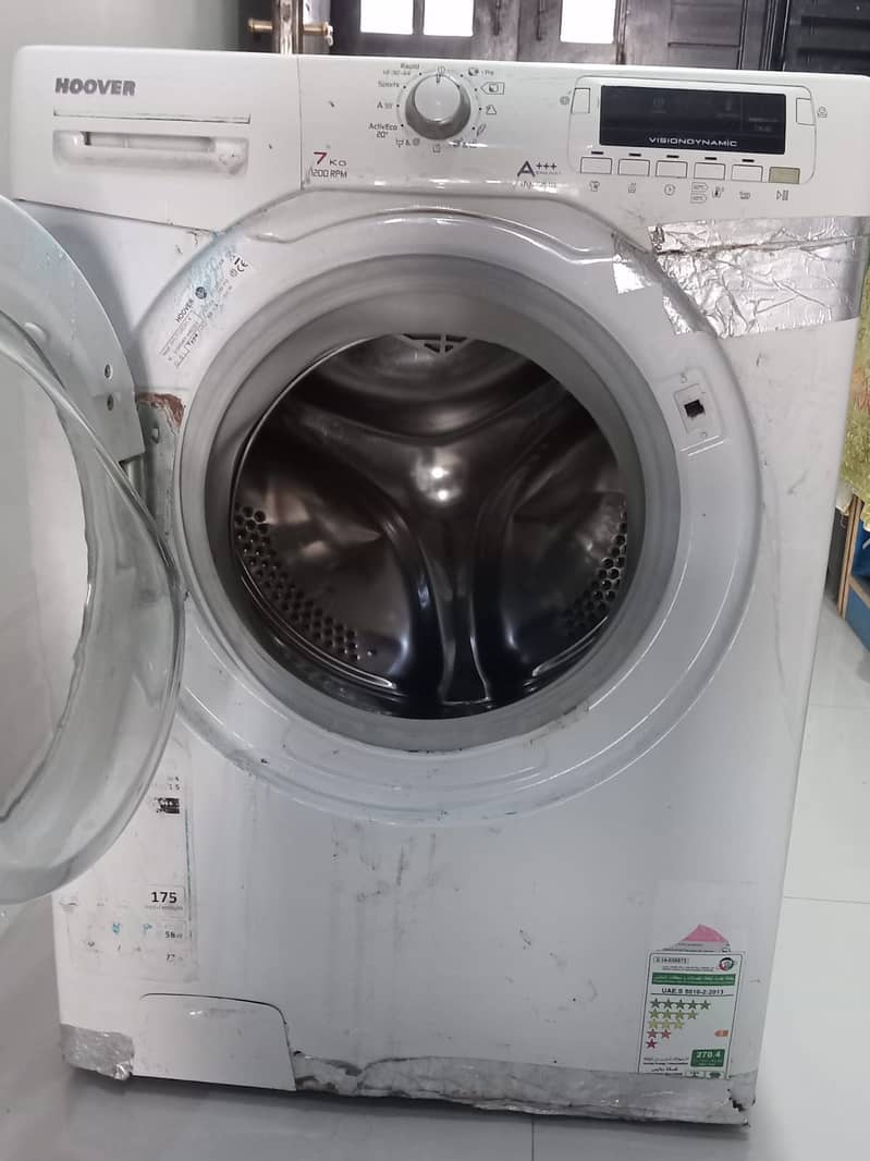 HOOVER Fully Automatic Front Load Washing Machine 7