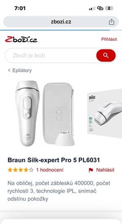 braun silk expert pro 5 ipl hair removal device