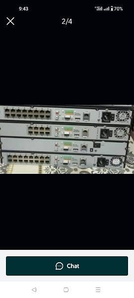 original hikvision 8 channel . 16 channel POE NVr 2