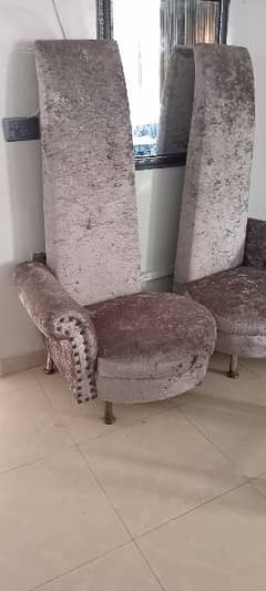 velvet high back chairs