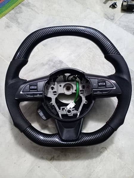 Suzuki Swift 2020 Sport CarbonFiber Steering wheel 3