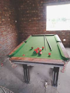 foz ball tabel and snoker tabel with stick and balls for sale