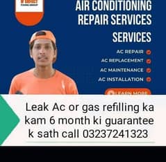 Ac services repair fitting gas filling kit repair and repair