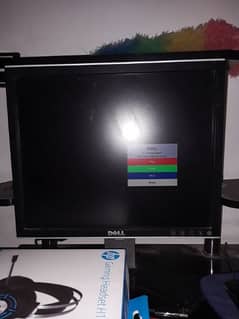 100% WORKING DELL LCD IN FRESH CONDITION WITH HP H120 GAMING HEADSET