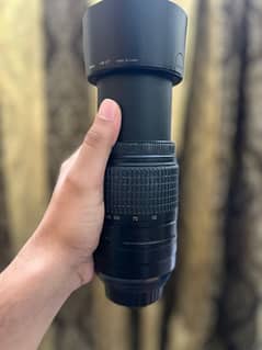 Nikkor 55-300mm lens in neat condition