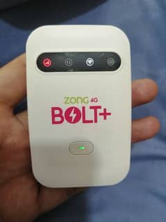 Zong 4g Bolt plus, Condition 10/10, only 1 month use hoe ha