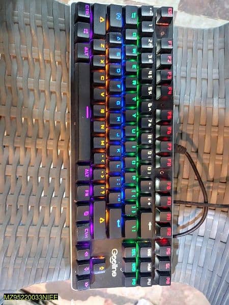 RGB Mechanical gaming keyboard available with delivery all Pakistan. 0