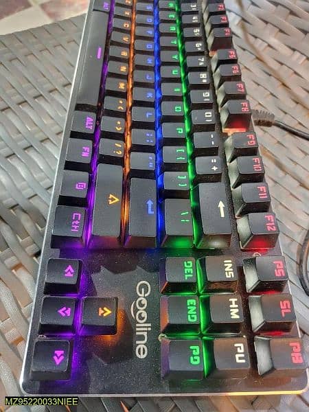 RGB Mechanical gaming keyboard available with delivery all Pakistan. 3