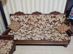 8 seater pure wood sofa