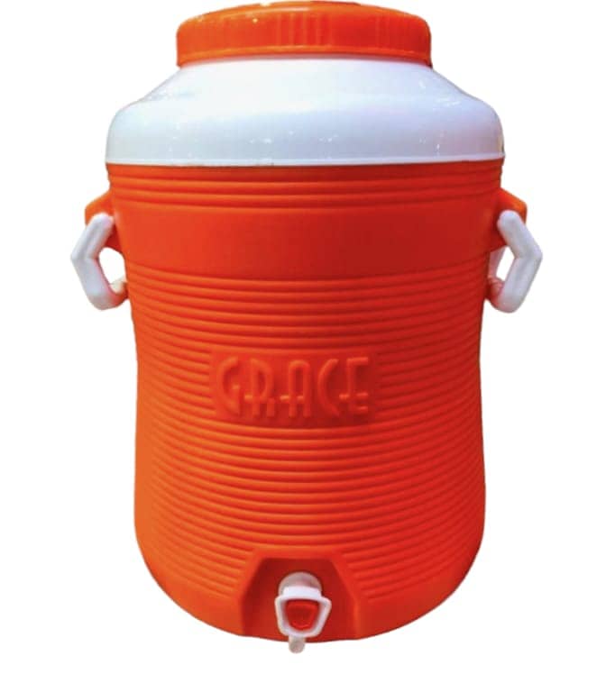 Orange water cooler 0