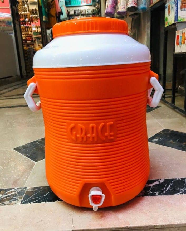 Orange water cooler 2