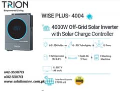 Trion 4000Watt Solar Hybrid Inverter - 5000Watt Solar Capacity 0