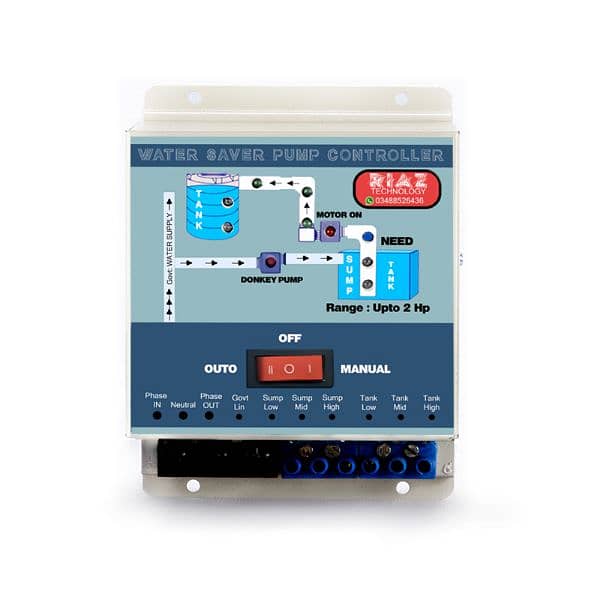 GOVERNMENT WATER SUPPLY AUTOMATIC DONKEY SUCTION PUMP CONTROLLER 3