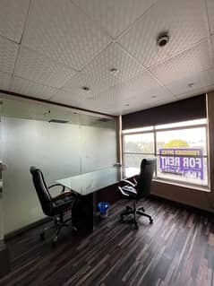 2 Marla Funished Office For Rent At Very Ideal Location In Safari Market Bahria Town Lahore