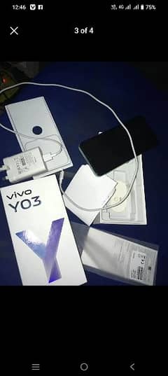 Vivo y03 4 64 complete box with warranty