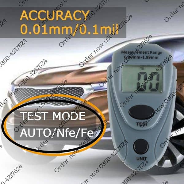 EM2271 Digital Coating Thickness Gauge Painting Thickness T 0