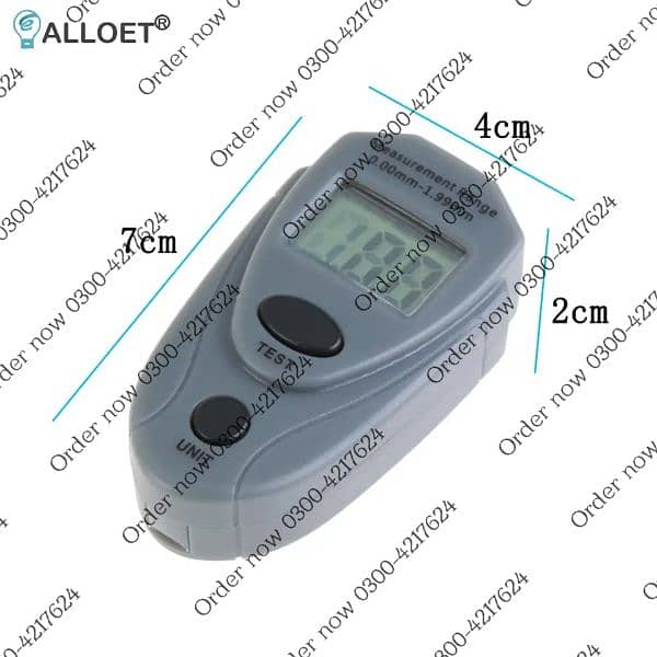 EM2271 Digital Coating Thickness Gauge Painting Thickness T 2