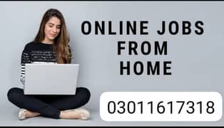 online working available for male'female (part time and full time)