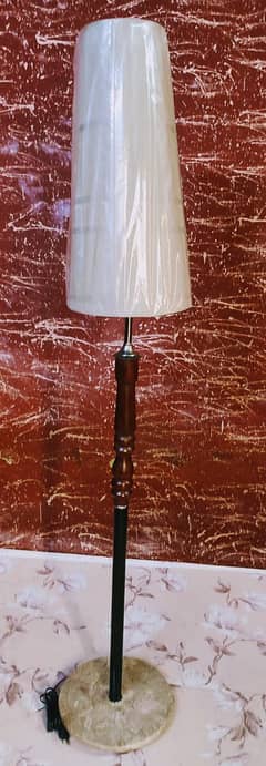 Floor Lamp with Marble Stand