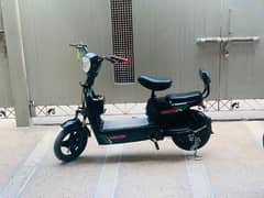 crown electric scooter ev black color good condition