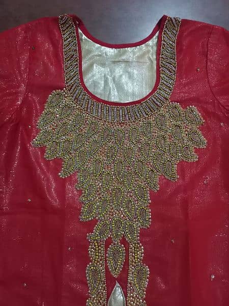 Red Wedding Wear Lehanga 1