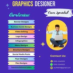 Graphics Designer Ph#(03322240002)