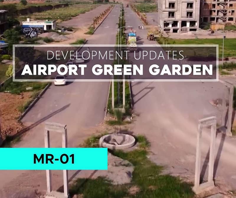 5 Marla Best Location Plot For Sale in Airport Green Garden 5