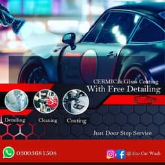 general service  detailing glass coating compound Polishcarwash