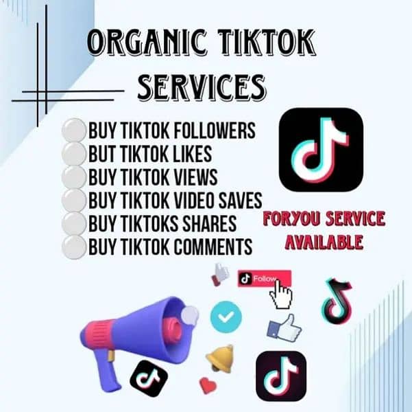 Instagram,Tiktok,facebook,youtube promotions,followers,likes,views 2