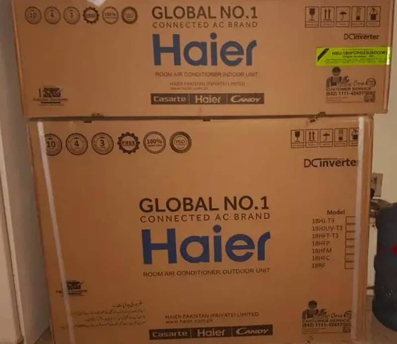 Haier  1.5ton  DC Inverter  AC (Heat & Cool) 7