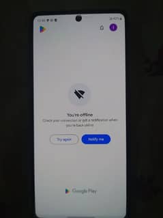 Samsung s20 fe approv screen minor crack