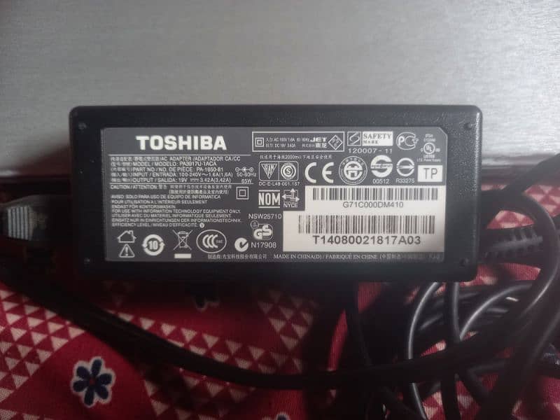 Toshiba Core i3 3rd Generation 7