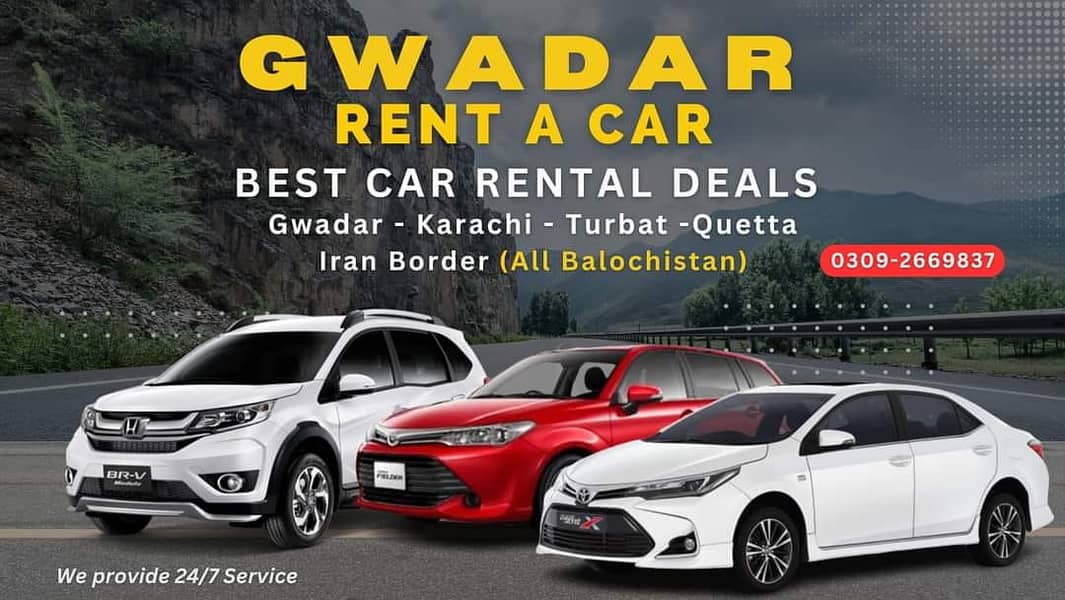 Karachi to Gwadar Rent A Car | ALL Pakistan 0