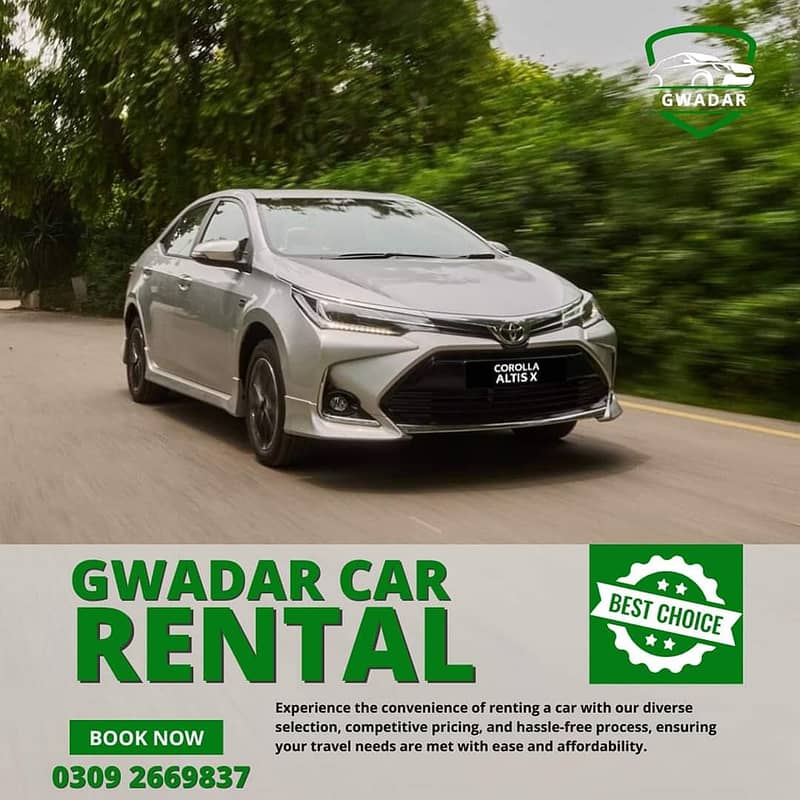 Karachi to Gwadar Rent A Car | ALL Pakistan 1