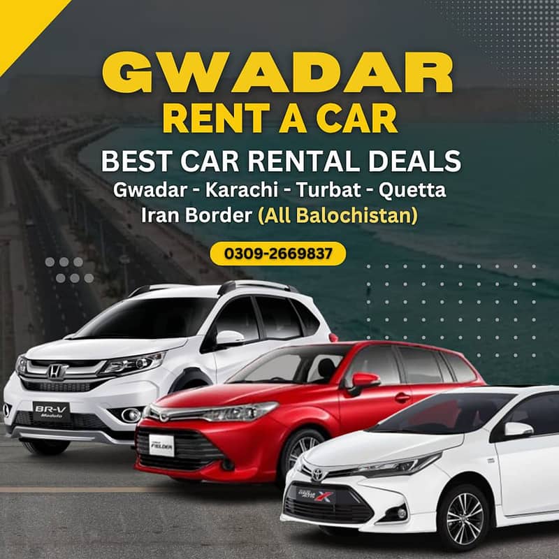 Karachi to Gwadar Rent A Car | ALL Pakistan 3