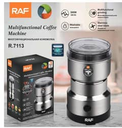 Raf 2 in 1 Multi Purpose Electric Coffee Grinder Jucier Free Delivery