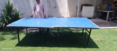 Used Table Tennis Table (2 Pieces) for Sale - Rawalpindi