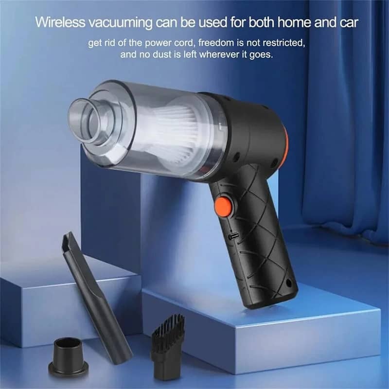 Car Cordless Vacuum Cleaner,High Suction Power Mode Portabl 6000pa 2