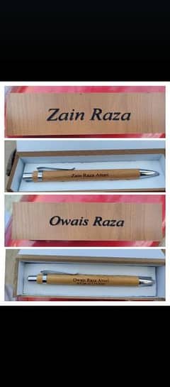 Wooden box pen