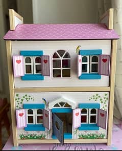 doll house with furniture