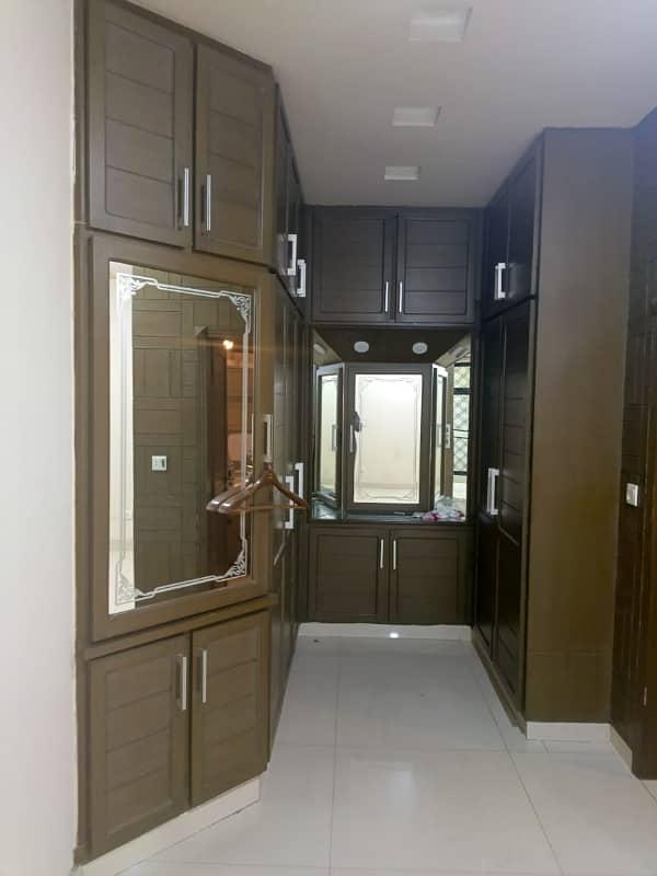 1 Kanal Tile Flooring 65ft Road Outclass House For Rent In Johar Town J-2 Block 8