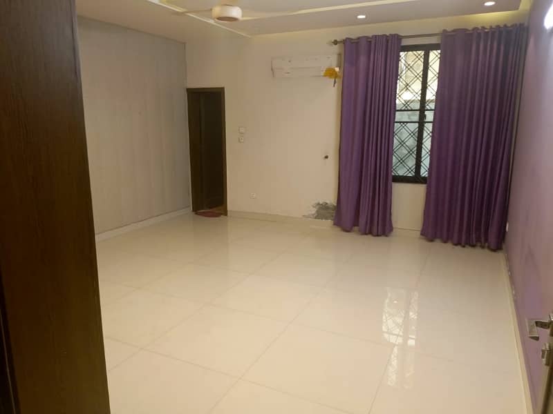1 Kanal Tile Flooring 65ft Road Outclass House For Rent In Johar Town J-2 Block 10