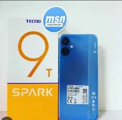 Tecno spark 9t  4/128gb box pack non active