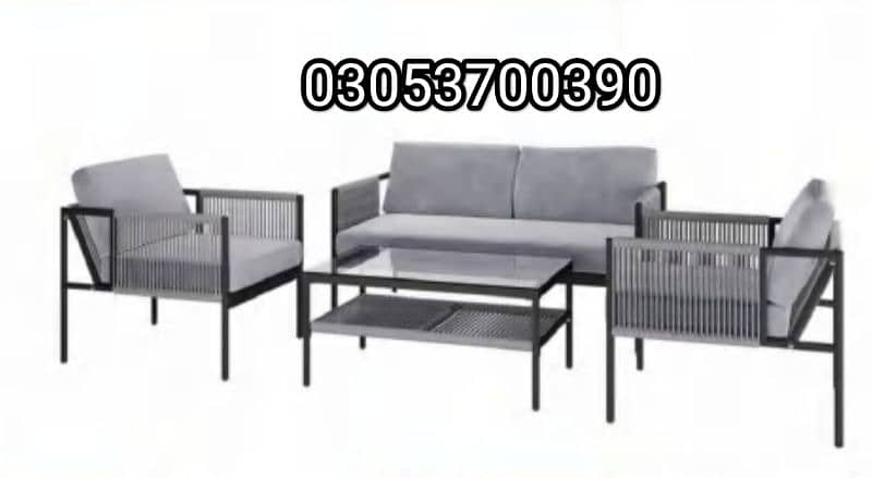 outdoor garden luxury sofa set 6