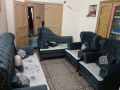 sofa set with Dewan only 15 day use bilkul new ha urgent sale