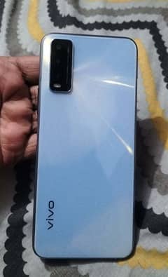 vivo y20s 4/128 10/10 condition with box and charger one hand use
